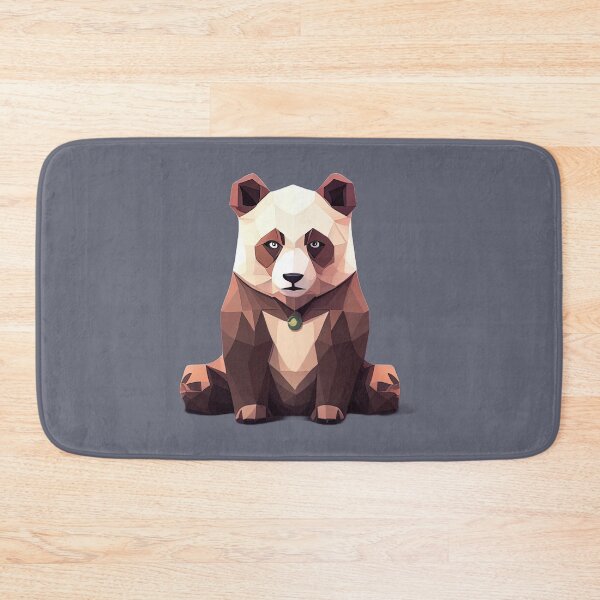 Artikelvorschau, Brauner Panda entworfen und verkauft von PolygonXYZ.