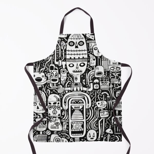 Item preview, Curved Fantasies: Black and White Pop-Art Adventures designed and sold by Piotrek0001.