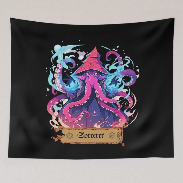 Item preview, Octo-Sorcerer: Magic Beneath the Waves - RPG Character designed and sold by Zanda-Nerd-Shop.