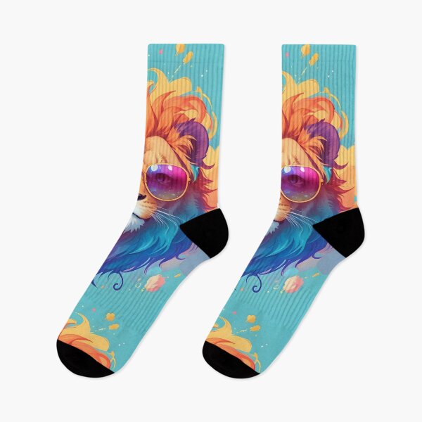 Item preview, Colorful Lion designed and sold by ODDCustoms.