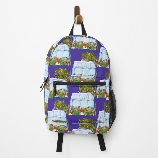 Item preview, Camper going through a forest. designed and sold by ValsCrazyCats.