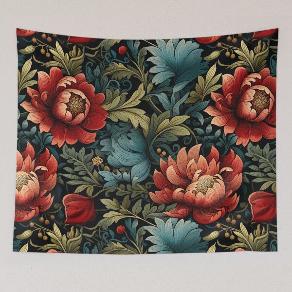 Item preview, William Morris Style Floral Pattern designed and sold by sμ (smew).