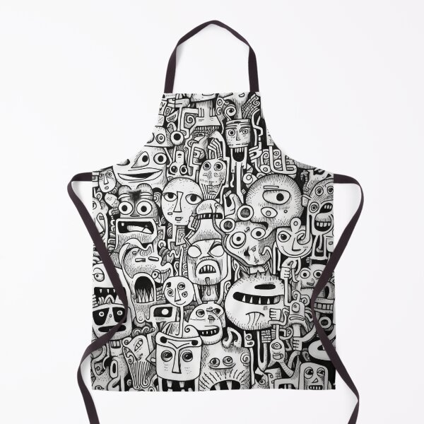 Item preview, Curved Fantasies: Black and White Pop-Art Adventures designed and sold by Piotrek0001.