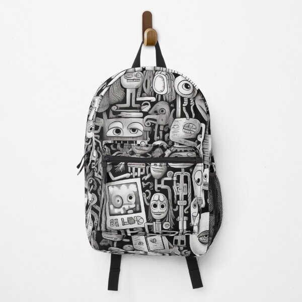 Item preview, Curved Fantasies: Black and White Pop-Art Adventures designed and sold by Piotrek0001.