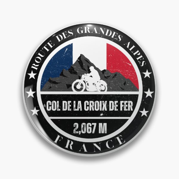 Item preview, Col de La Croix De Fer in France, Motorcycle Vintage designed and sold by Travelers Verse.