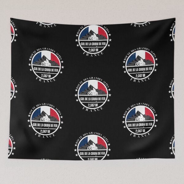 Item preview, Col de La Croix De Fer in France, Motorcycle Vintage designed and sold by Travelers Verse.