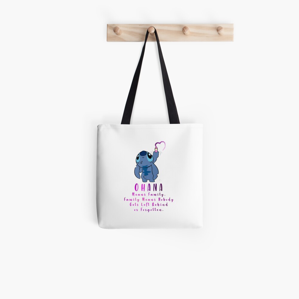 thumbnail image 2 of LEVLO Funny Ohana Crossbody Bag Cartoon Hawaii Ohana 2 of 11