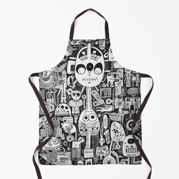 Item preview, Curved Fantasies: Black and White Pop-Art Adventures designed and sold by Piotrek0001.