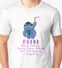 Lilo and Stitch Ohana Unisex T-Shirt