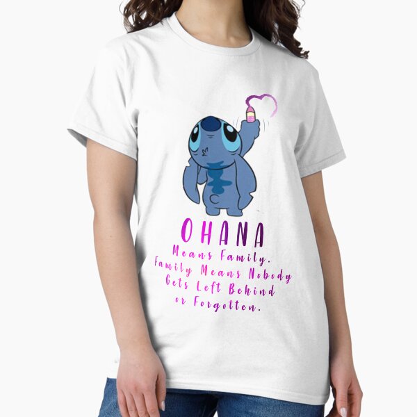 Vista previa del artículo con la obra «Lilo y Stitch Ohana», diseñado y vendido por sarahxxdll.