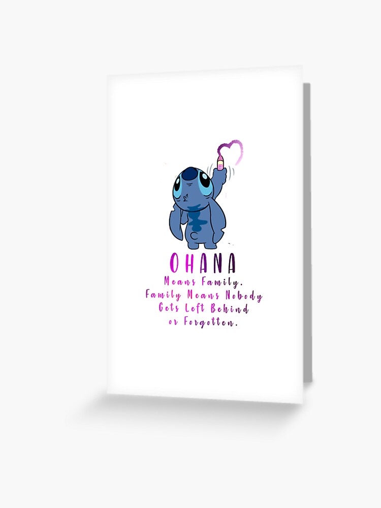 Stitch Cute Pocket Stitch/Gifts Friends Greeting Card for Sale by
