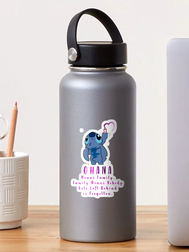 Disney Lilo & Stitch Ohana Means Family 42-Ounce Stainless Steel Water  Bottle