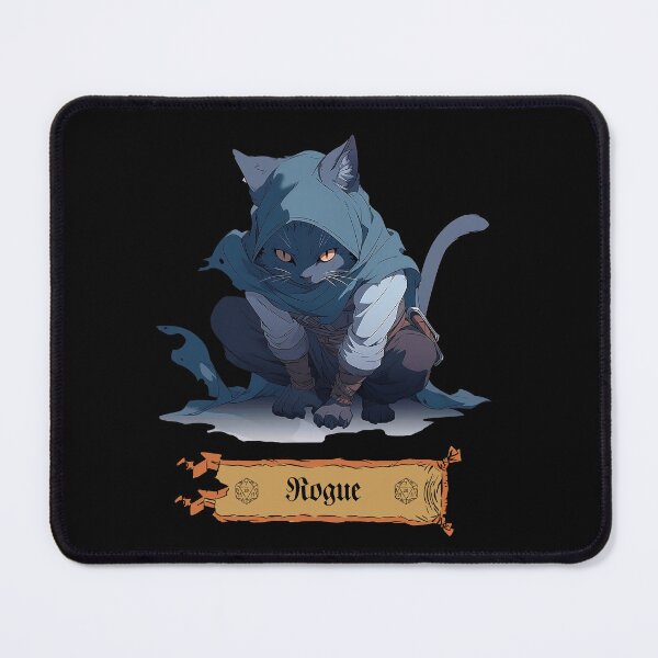 Item preview, Stealthy Cat: The Feline Rogue - RPG Character designed and sold by Zanda-Nerd-Shop.