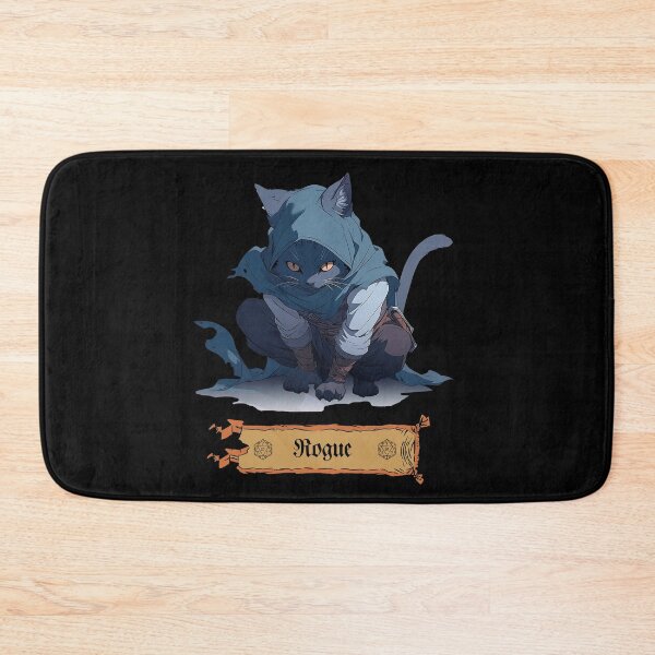 Item preview, Stealthy Cat: The Feline Rogue - RPG Character designed and sold by Zanda-Nerd-Shop.