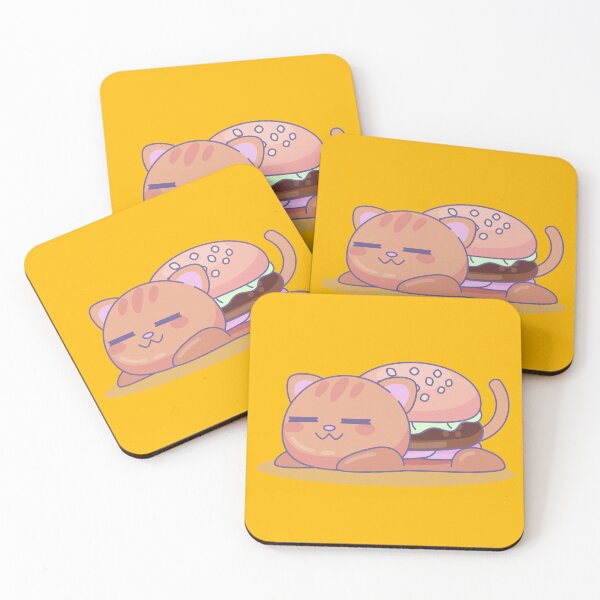Item preview, Kawaii Cat Burger designed and sold by ScogScog.