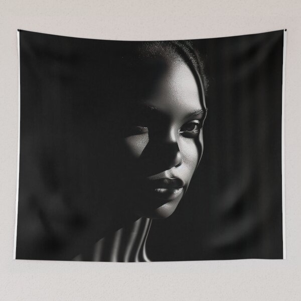 Item preview, Silhouettes in Shadows Black and White Photography designed and sold by vicvalli.