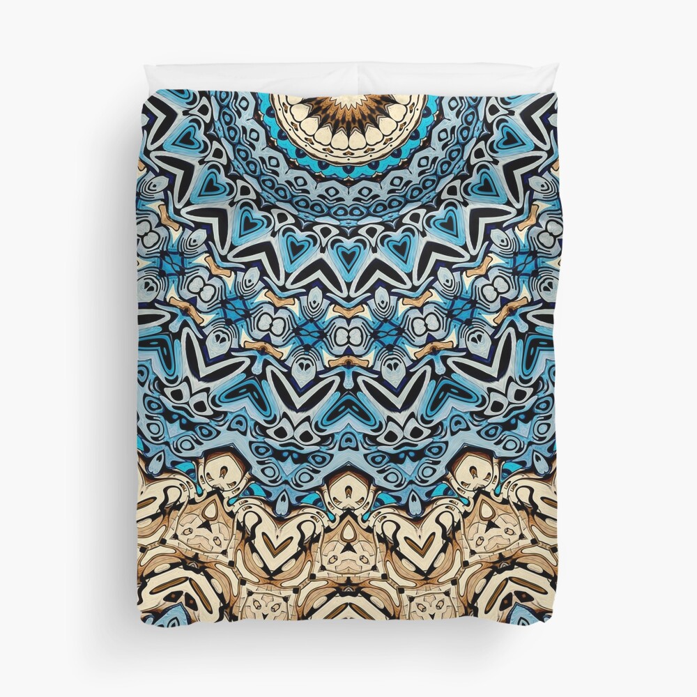 Tribal Sun Duvet Cover