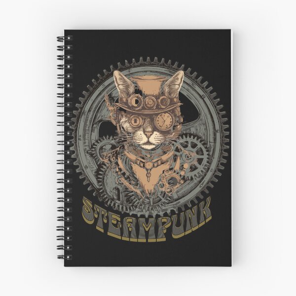 Item preview, Purring Contraptions: Explore Steampunk Feline Fantasy on this Gear-Infused Tee" designed and sold by PatriciaReyes.
