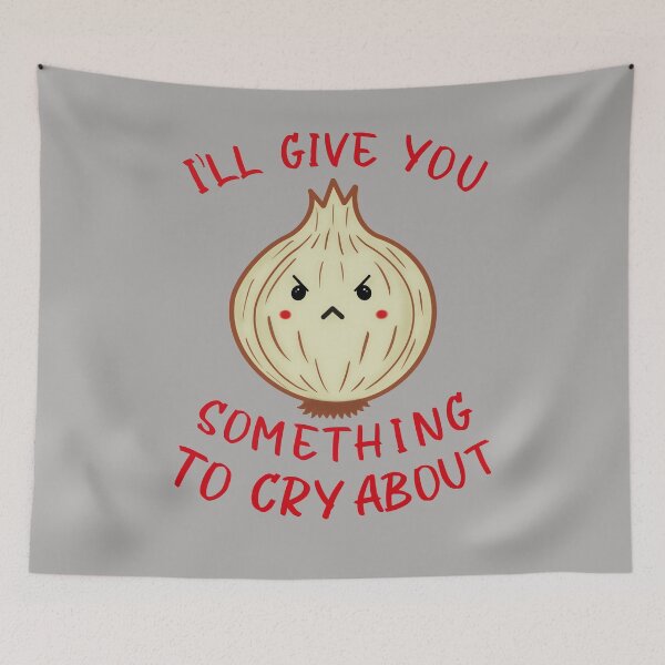Item preview, Onions Are Mean! designed and sold by OwlbearOasis.