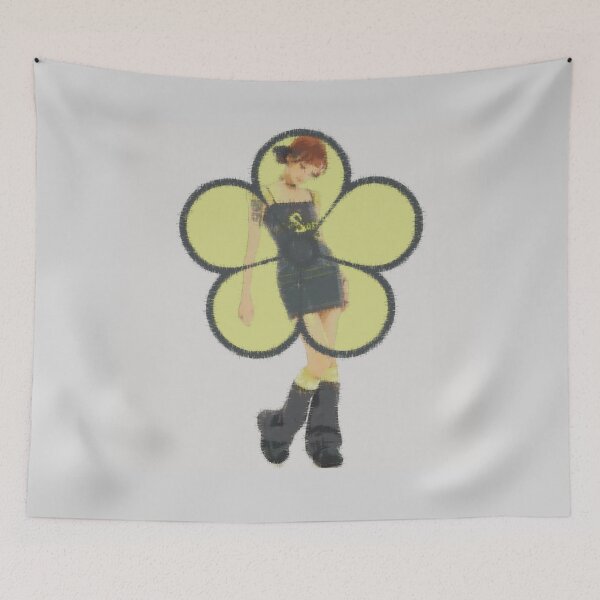 Item preview, Yellow Flower Girl designed and sold by Kalluix.