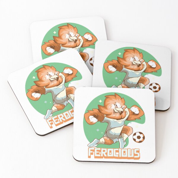 Item preview, Ferocious soccer player designed and sold by RokuCreations.