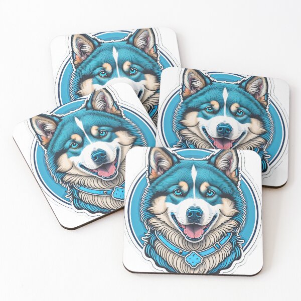 Item preview, Husky Love Blues designed and sold by CarolineDenaro.