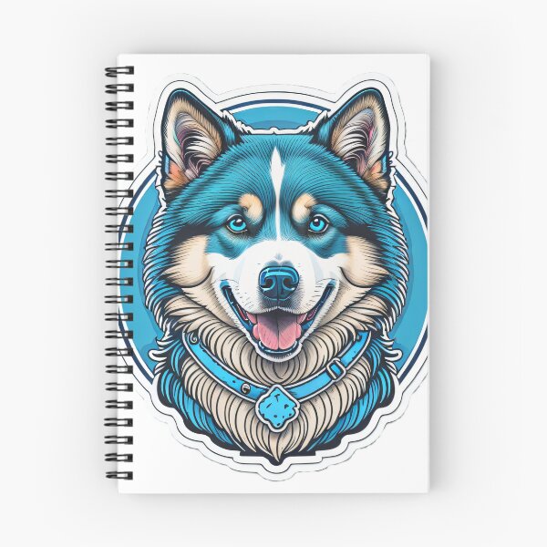 Item preview, Husky Love Blues designed and sold by CarolineDenaro.