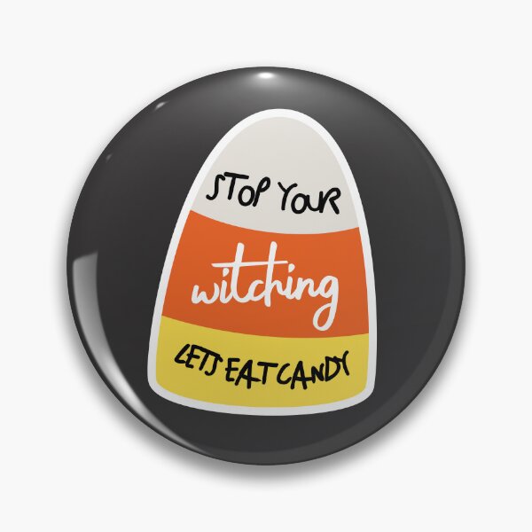 Item preview, stop your witching - dark grey designed and sold by MaesterAemon.