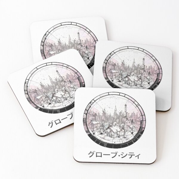 Item preview, Abstract Cityscape: A village within a Globe designed and sold by Wave-Level.