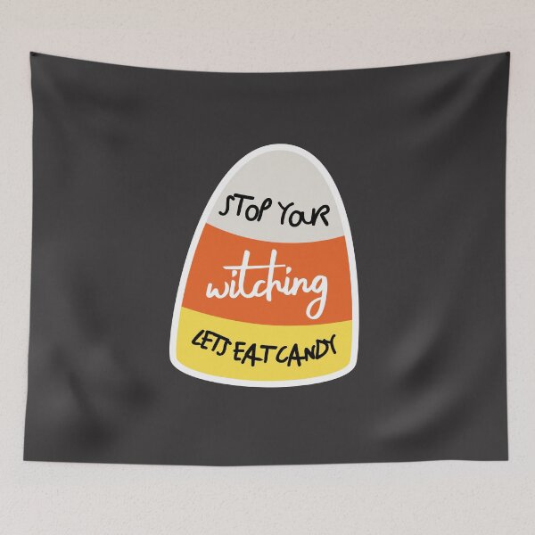 Item preview, stop your witching - dark grey designed and sold by MaesterAemon.