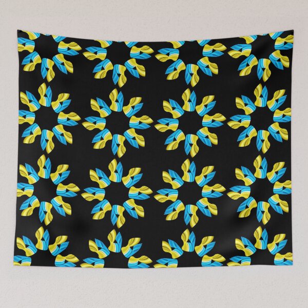 Item preview, blue and yellow star designed and sold by Meo Design.