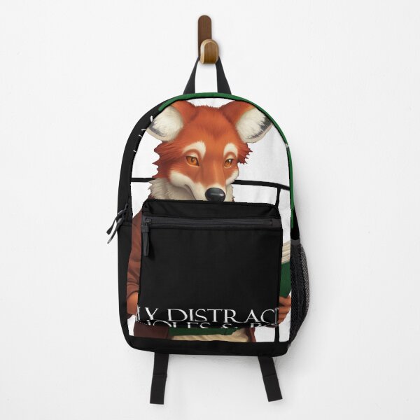 Item preview, Easily Distracted By Dholes & Books - Whimsical Reading Companion designed and sold by Ridaelb.