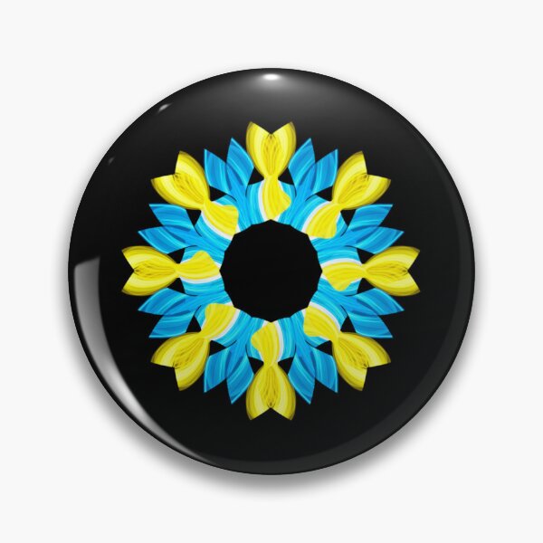 Item preview, yellow and blue flower designed and sold by Meo Design.