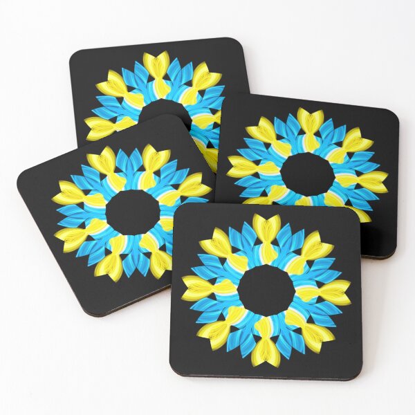 Item preview, yellow and blue flower designed and sold by Meo Design.