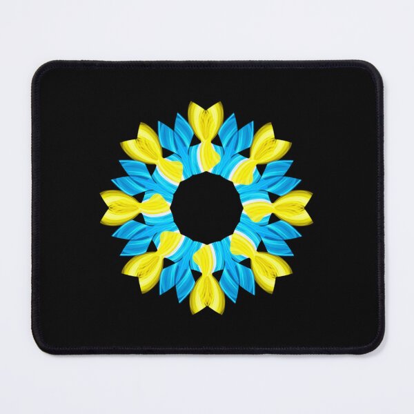 Item preview, yellow and blue flower designed and sold by Meo Design.
