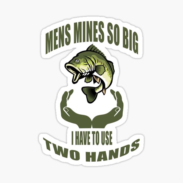 Mens Fishing Stickers for Sale