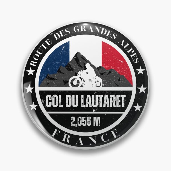 Aperçu de l'œuvre Col du Lautaret en France, Moto Vintage créée et vendue par Travelers Verse.