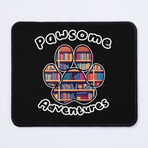 Item preview, Dog and Books designed and sold by BYNDART.