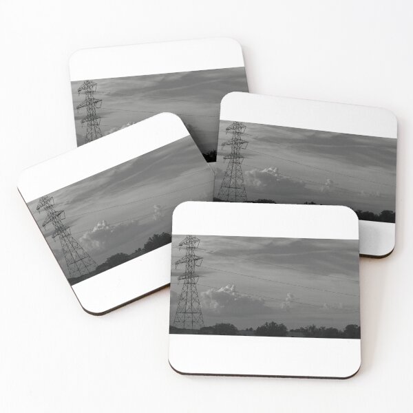 Item preview, Black and White Storm Skies designed and sold by okieshotsprints.