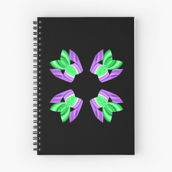 Item preview, purple flower pattern designed and sold by Meo Design.