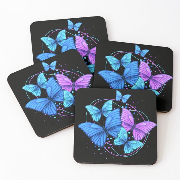 Item preview, Violet Winged Whispers | Butterflies | Purple for Purple Queens designed and sold by Badowolf.