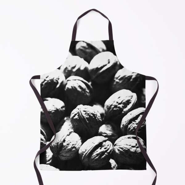 Item preview, Black and white photo of walnuts pattern designed and sold by xiape.