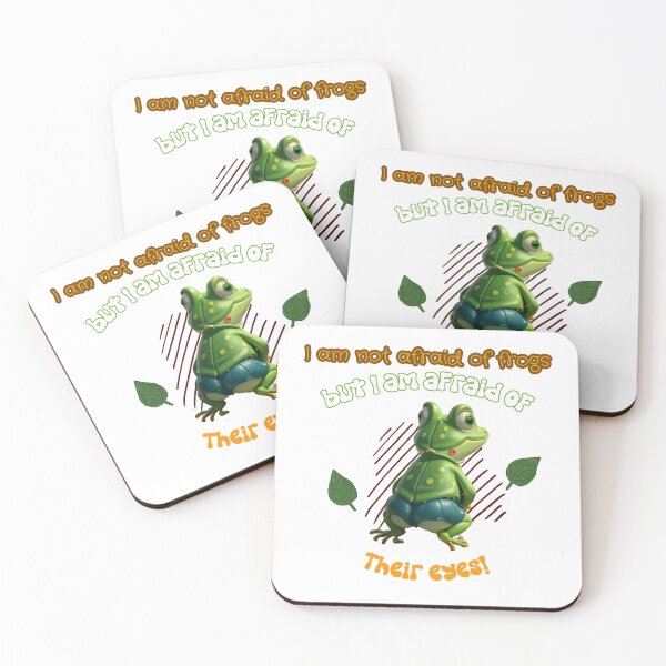Item preview, Frog Butt afraid of scary eyes designed and sold by VicetTees.