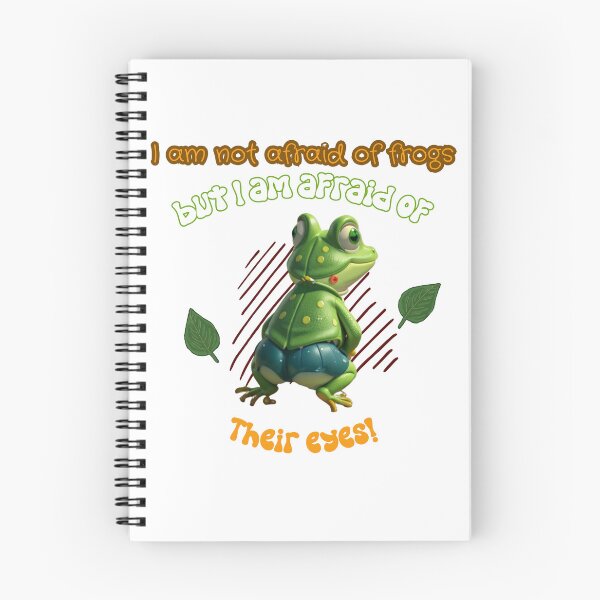 Item preview, Frog Butt afraid of scary eyes designed and sold by VicetTees.