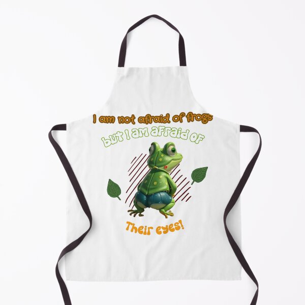 Item preview, Frog Butt afraid of scary eyes designed and sold by VicetTees.