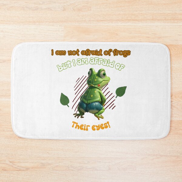 Item preview, Frog Butt afraid of scary eyes designed and sold by VicetTees.