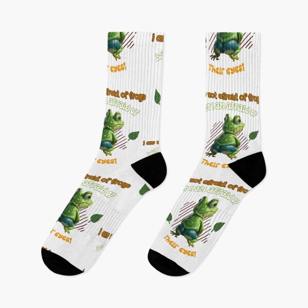 Item preview, Frog Butt afraid of scary eyes designed and sold by VicetTees.