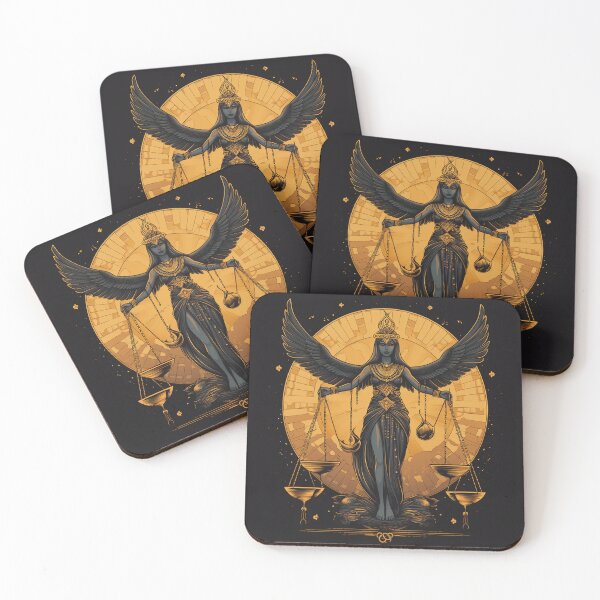 Item preview, Egyptian Lady Justice Maat designed and sold by GOLDENLIONPERU.