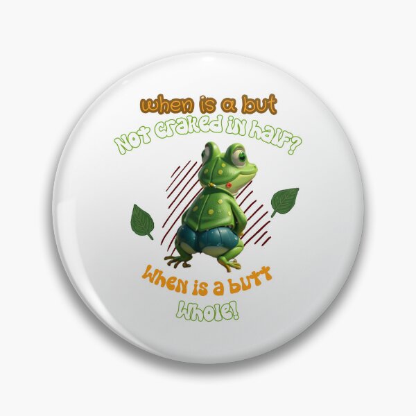 Item preview, Frog Butt cracked in half designed and sold by VicetTees.