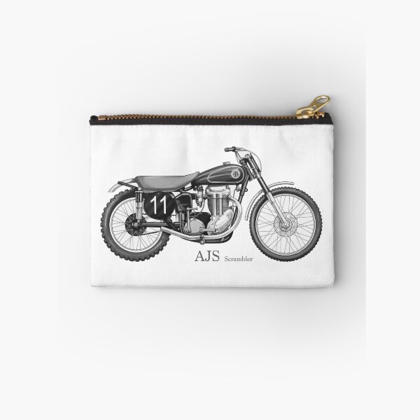 Item preview, Classic AJS Scrambler Motorbike designed and sold by cartoonalot.